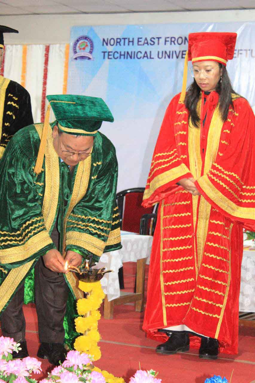 North East Frontier Technical University Convocation Ceremony Which Held In January 30 th 2024.