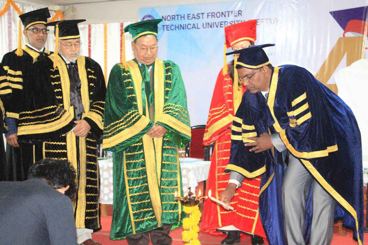 North East Frontier Technical University Convocation Ceremony Which Held In January 30 th 2024.