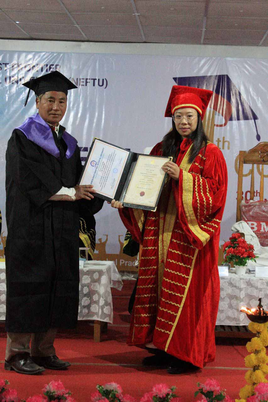 North East Frontier Technical University Convocation Ceremony Which Held In January 30 th 2024.