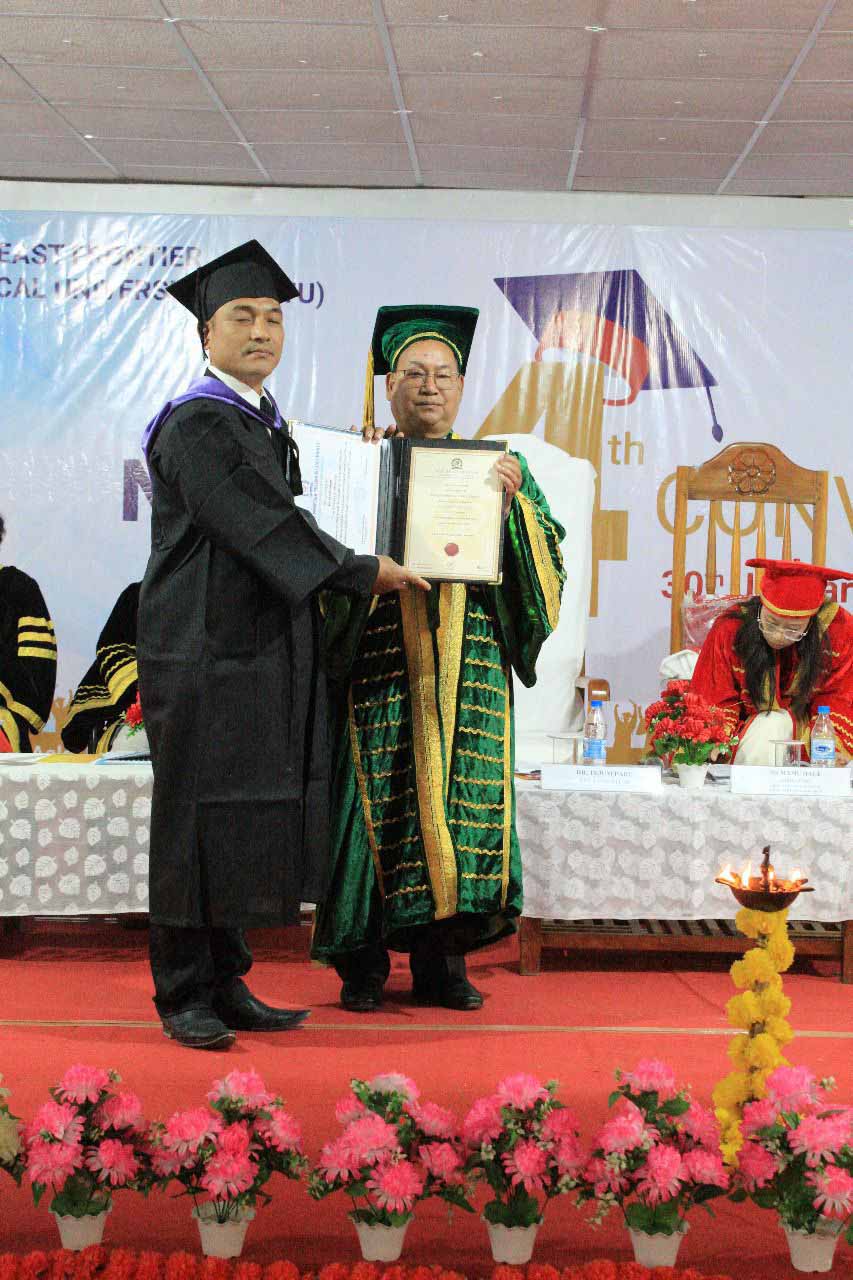 North East Frontier Technical University Convocation Ceremony Which Held In January 30 th 2024.