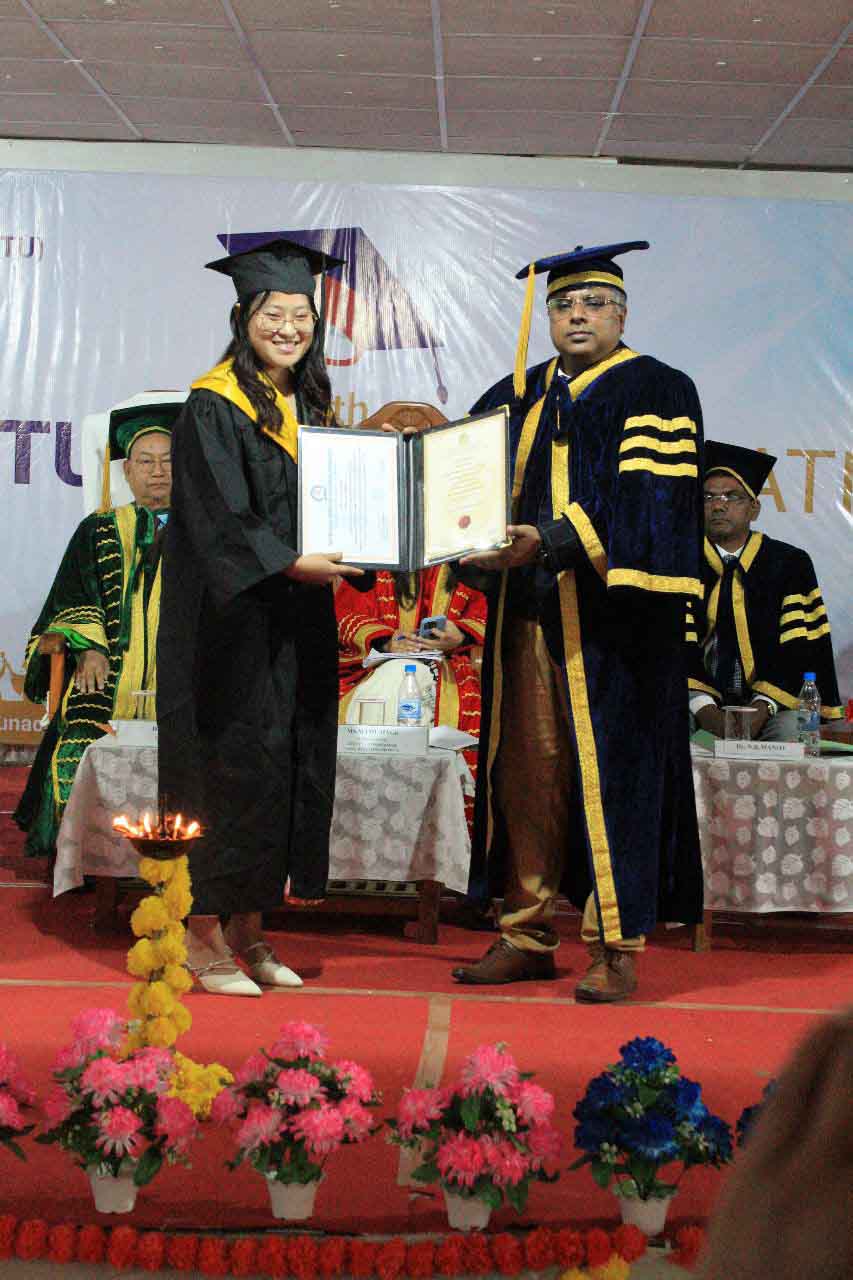 North East Frontier Technical University Convocation Ceremony Which Held In January 30 th 2024.