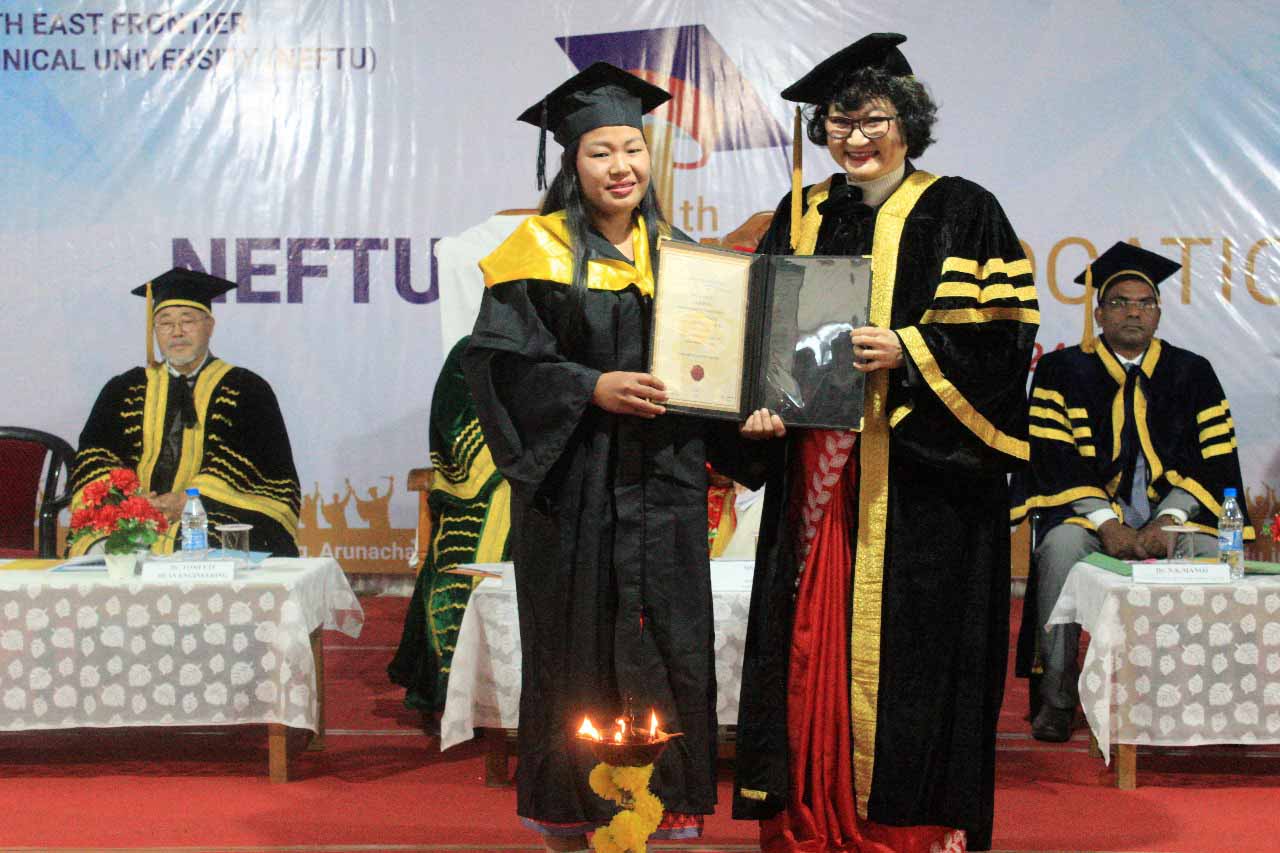 North East Frontier Technical University Convocation Ceremony Which Held In January 30 th 2024.