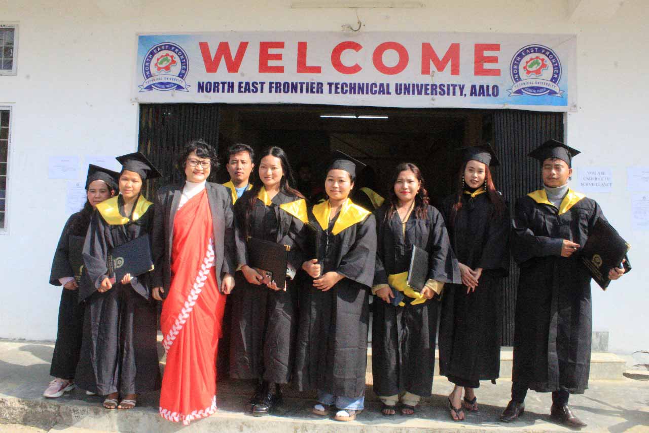 North East Frontier Technical University Convocation Ceremony Which Held In January 30 th 2024.